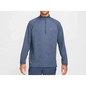 Nike Pinnacle Running Division Black Top 1/4 Zip Mens Large FZ1121-010 $150 NEW